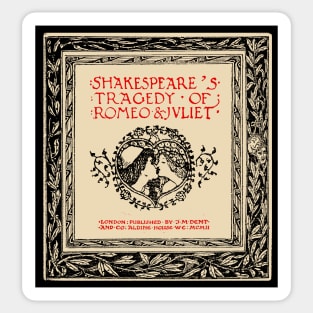 Shakespeares Tragedy of Romeo and Juliet | Tudor Sticker